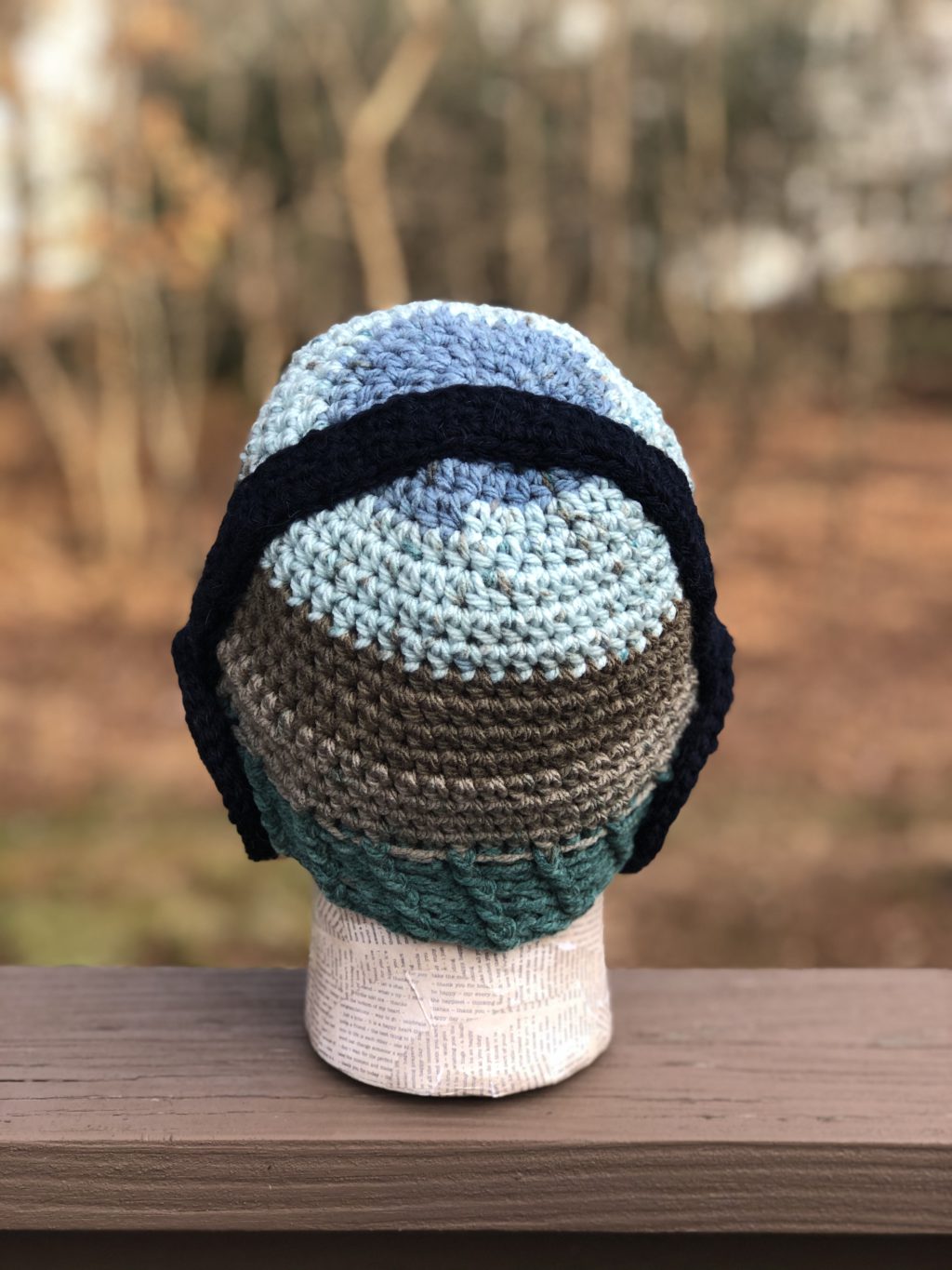 Headphones blue shade beanie - Image 5